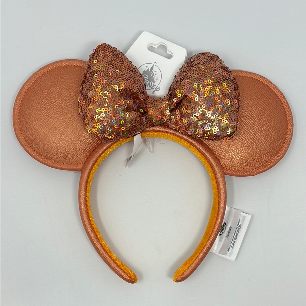new orange disney sequin ears